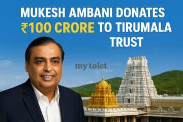 Reliance Chief Mukesh Ambani Donates ₹100 Crore to Tirumala Annaprasadam Trust