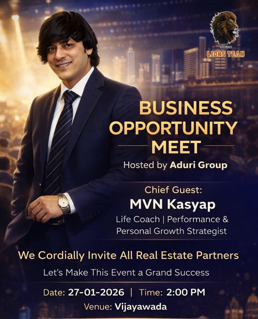 Aduri Group to Host Grand Business Opportunity Meet & Project Launch Event in Vijayawada