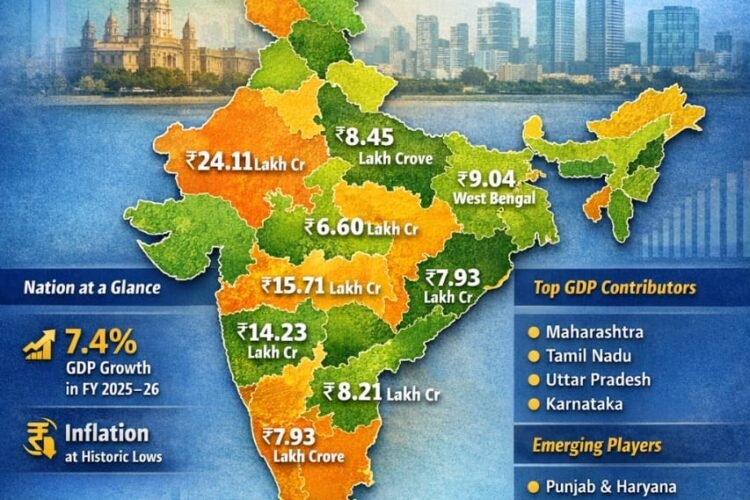 India Economic Survey 2025–26: State-wise Growth Story