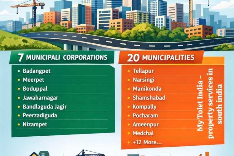 GHMC Expansion Boosts Real Estate Growth: 27 Municipalities Now Under GHMC Limits