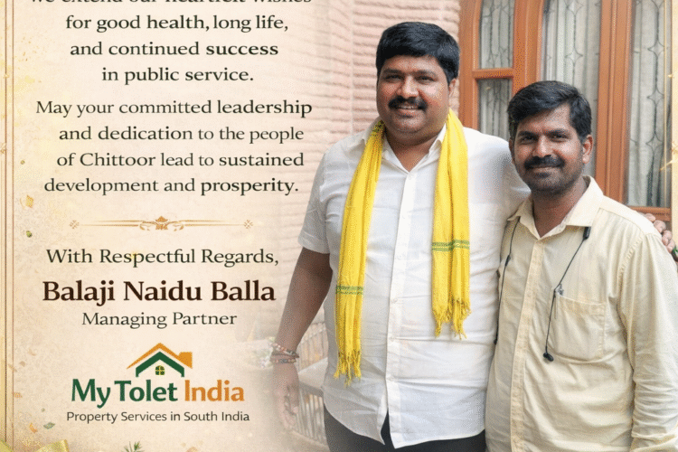 Birthday greetings to chittoor mla gjm