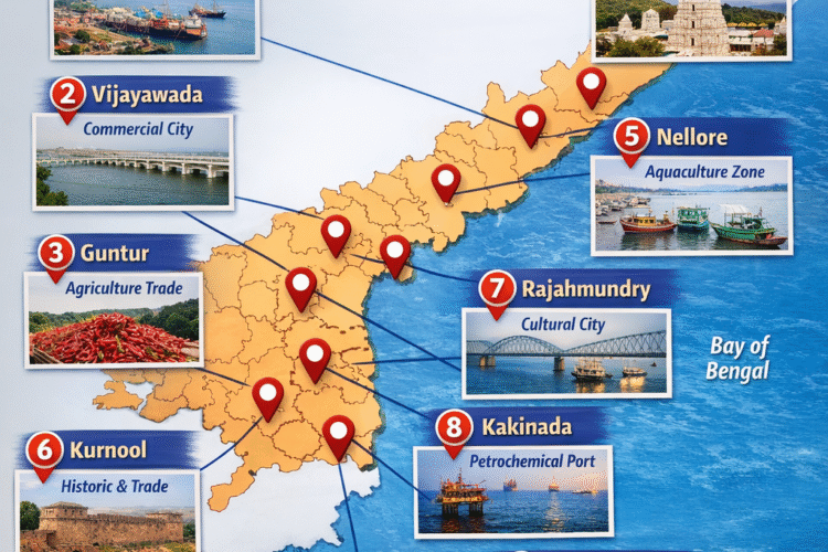top 10 City’s in andhra pradesh