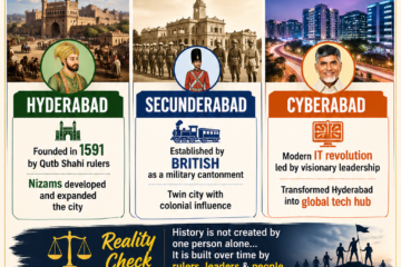 Hyderabad’s Evolution: Fact vs Claim – Who Really Built the City?