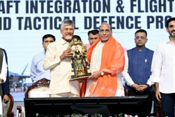 Rajnath Singh Praises Andhra Pradesh as “Advance Pradesh” During AMCA Project Launch