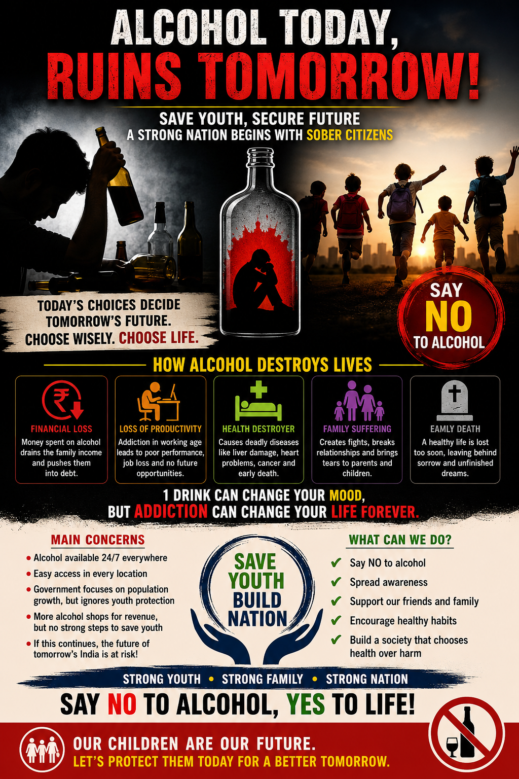Rising Alcohol Consumption Among Youth Becomes Major Social Concern