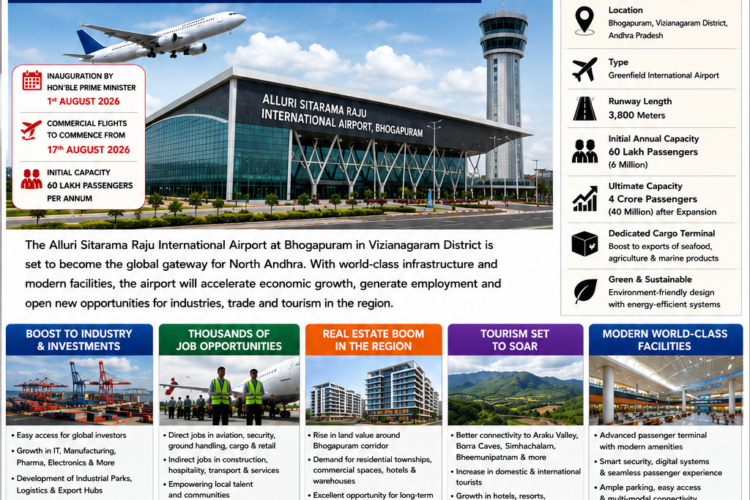 Bhogapuram International Airport: A New Growth Engine for North Andhra | My Tolet India