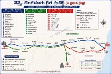 Proposed Chennai–Bengaluru Railway Project via Chittoor, Kuppam & Palamaner: 3-Line Connectivity to Tirupati