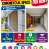 Ground floor commercial space available for rent in vijayawada Benz circle