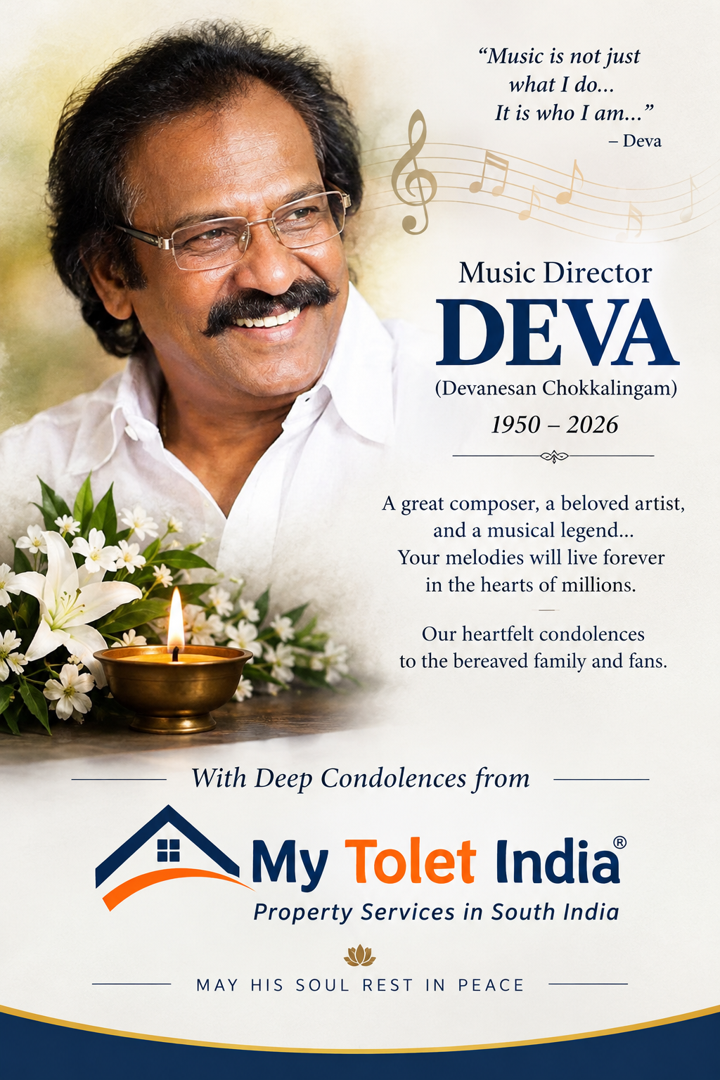 Deva – The Musical Breeze Who Lives Forever Through His Songs